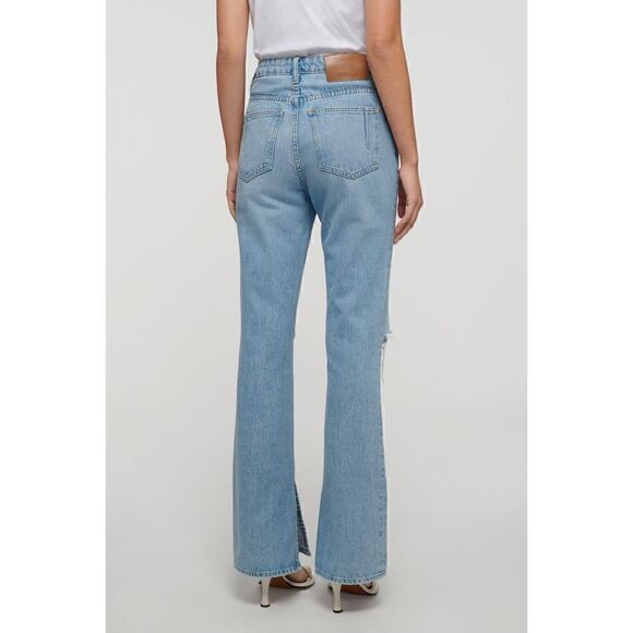 New Derek Lam 10 Crosby FRANKIE ULTRA HIGH RISE STRAIGHT LEG JEANS - Picture 4 of 13